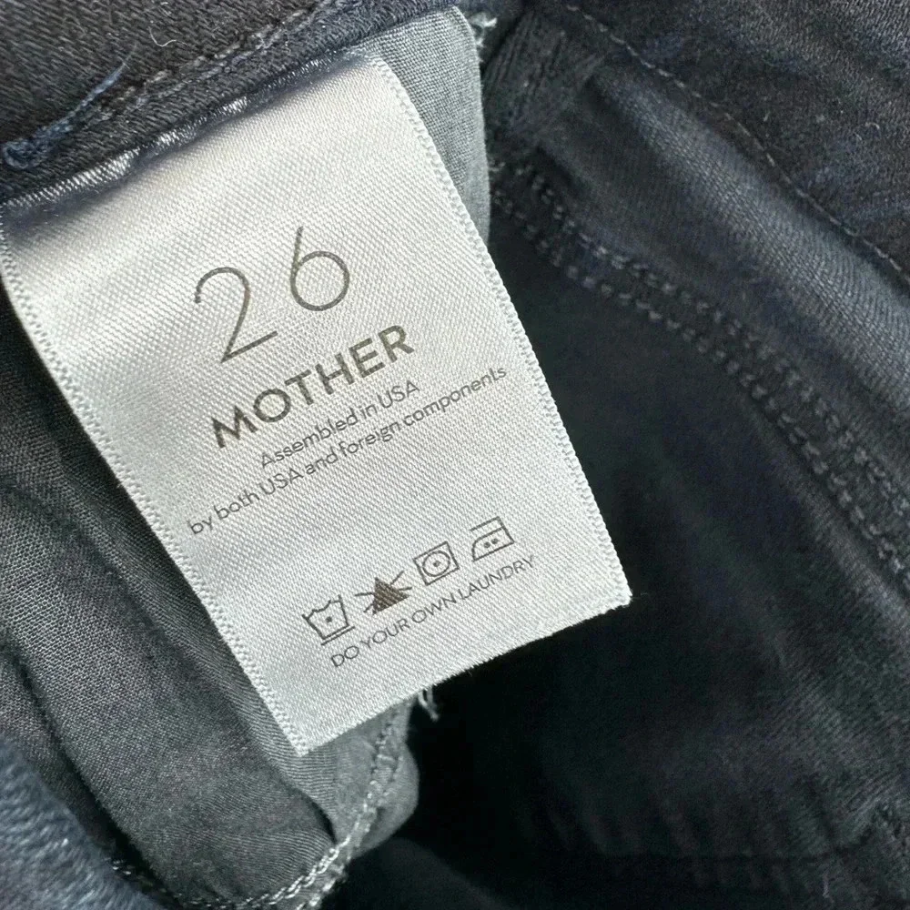MOTHER The Pixie Ankle Fray Holding Hands jeans size 26 B146